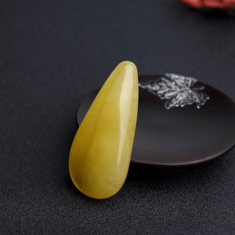 蜜蜡随形吊坠-红掌柜