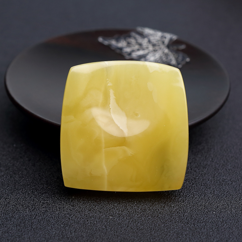 蜜蜡无事牌-红掌柜