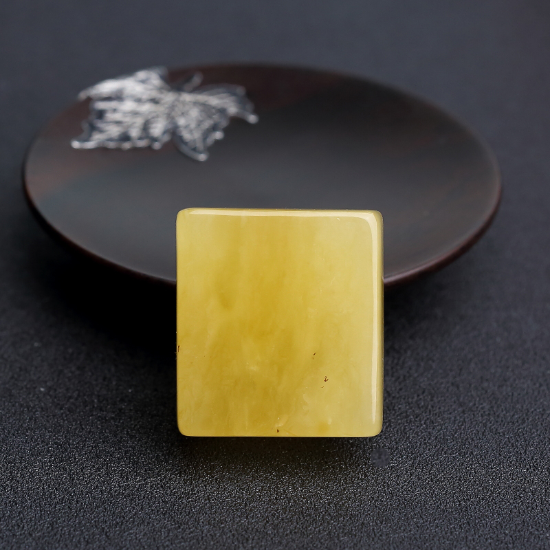 蜜蜡无事牌-红掌柜