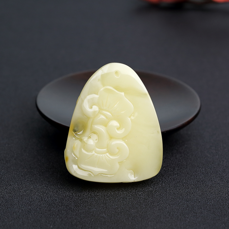 浅黄蜜蜡葫芦-红掌柜