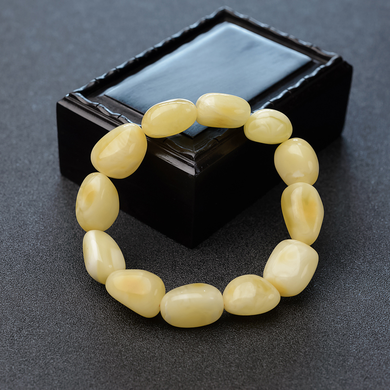 蜜蜡手串-红掌柜