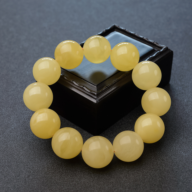 20mm蜜蜡手串-红掌柜