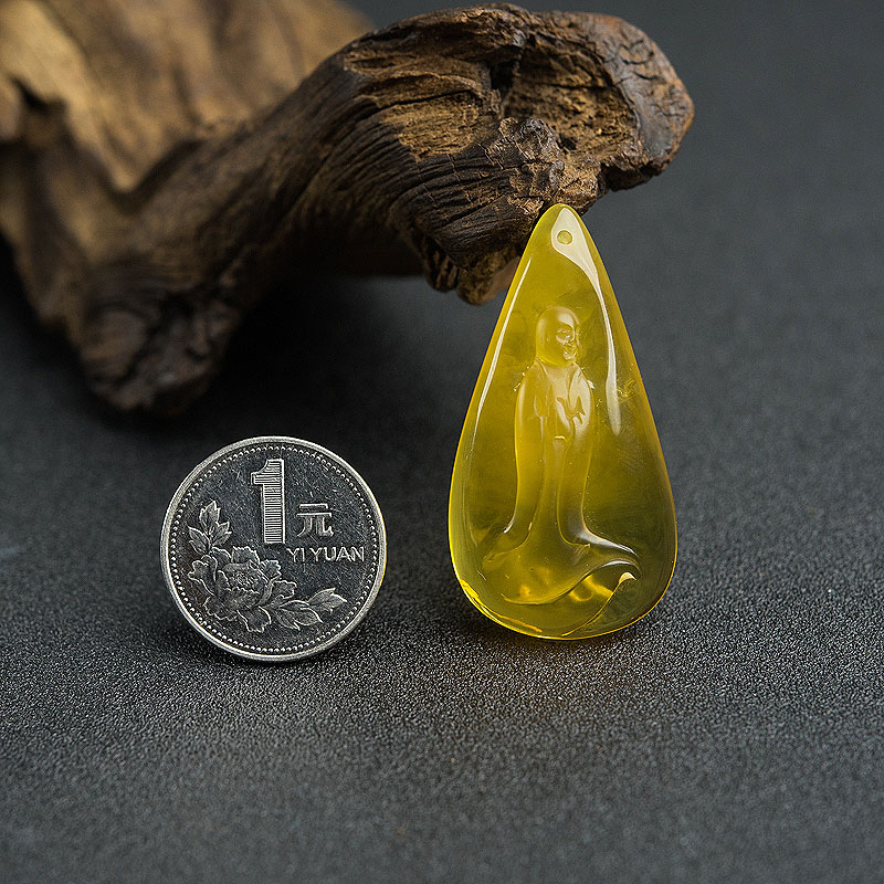 天然金绞蜜佛吊坠-红掌柜