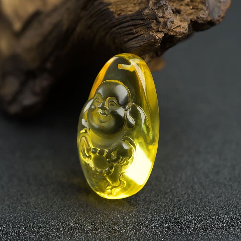 金珀吊坠-红掌柜