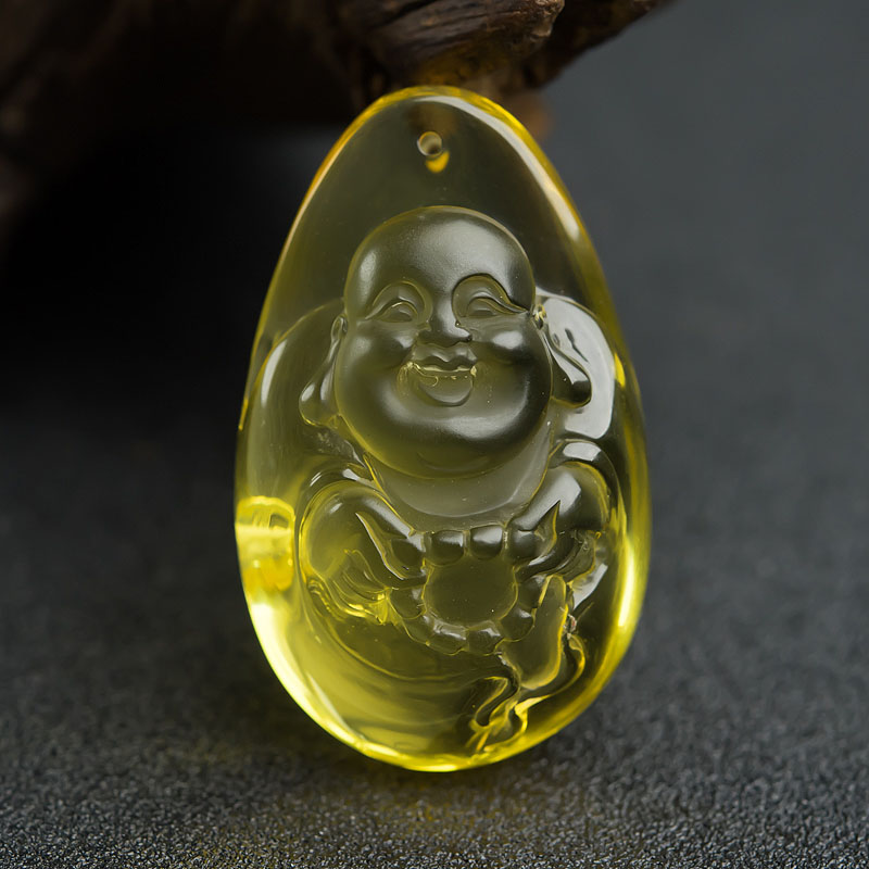 天然波罗的海金珀吊坠-红掌柜