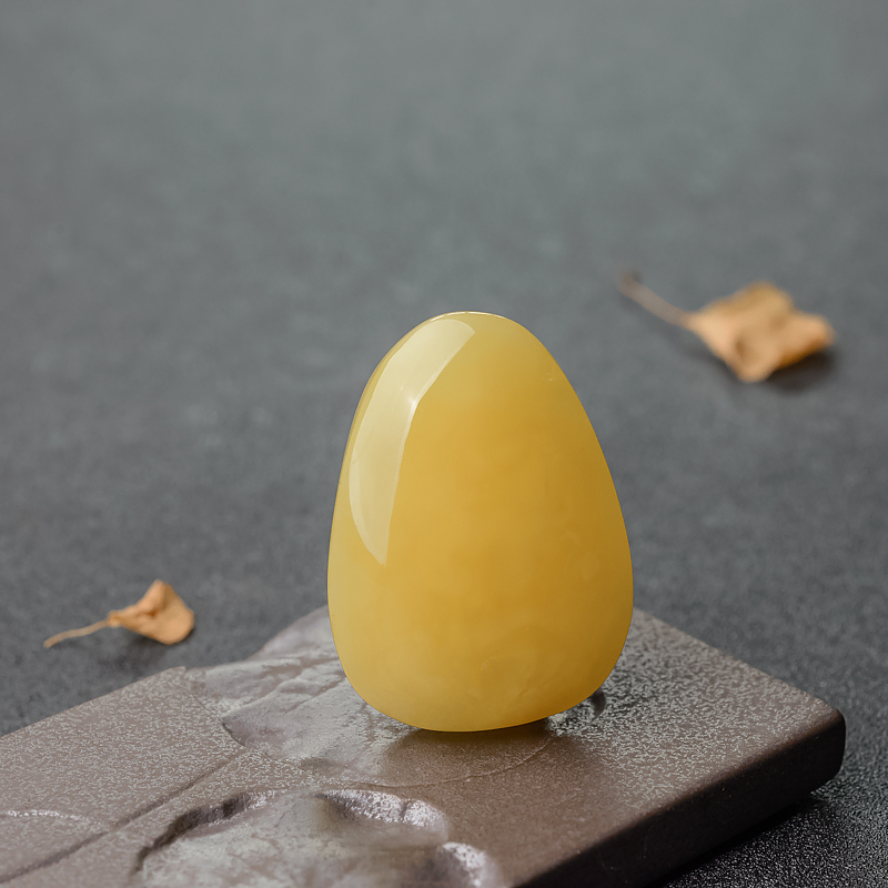 蜜蜡随形吊坠-红掌柜