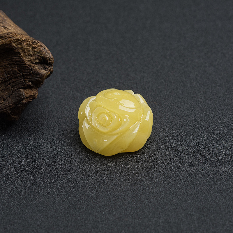 蜜蜡吊坠-红掌柜