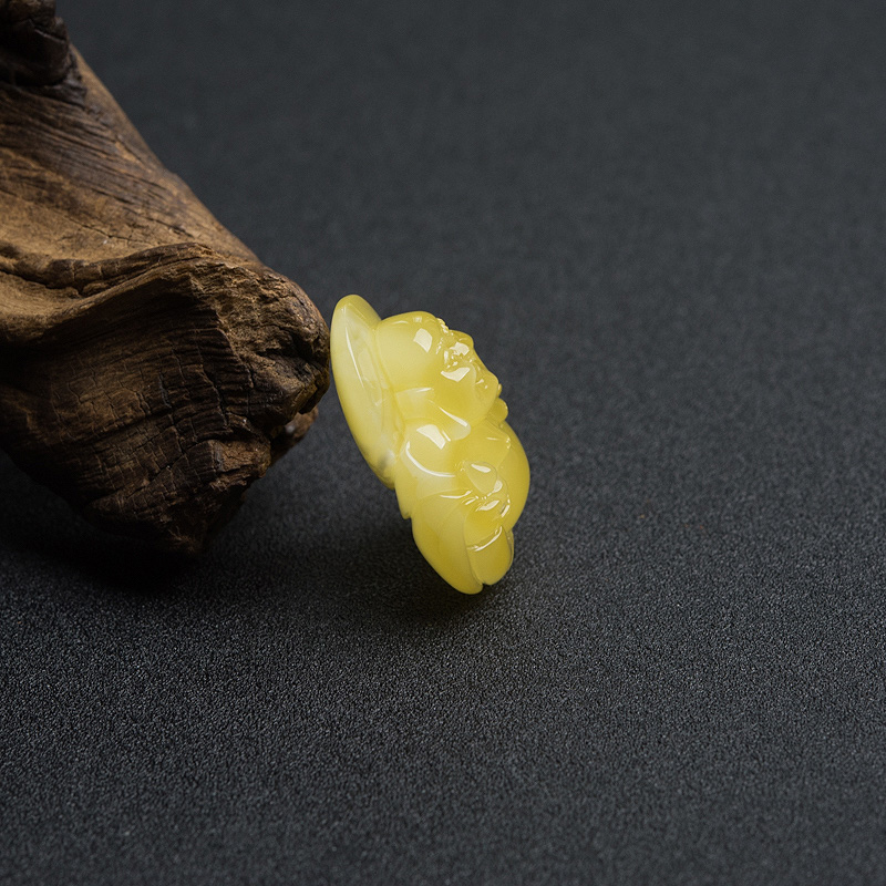 蜜蜡吊坠-红掌柜