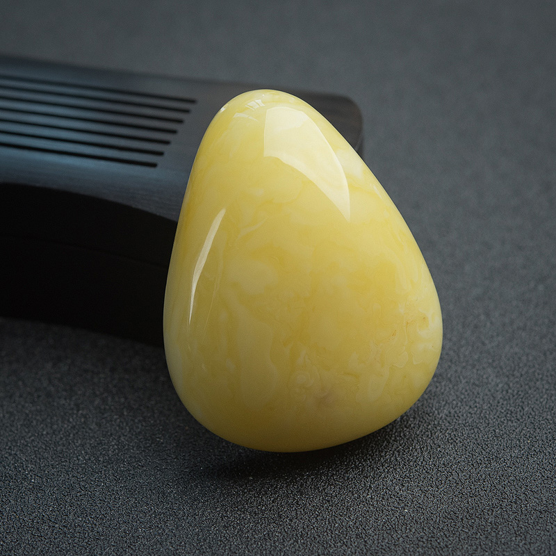 蜜蜡随形吊坠-红掌柜