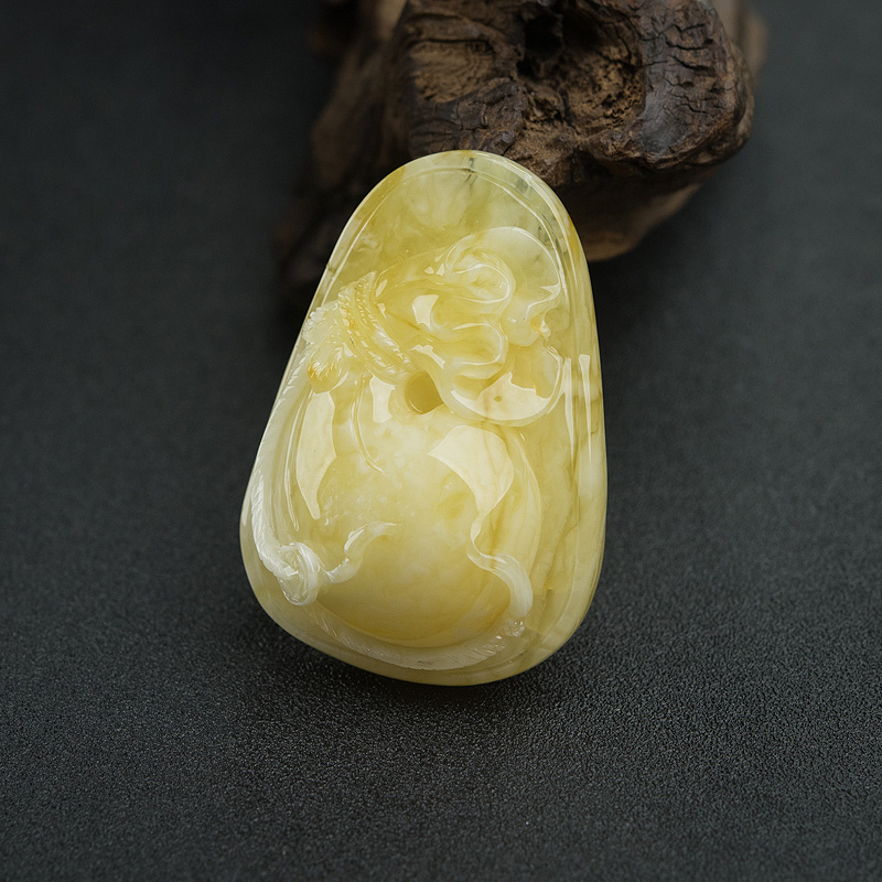 白花蜜钱袋吊坠-红掌柜