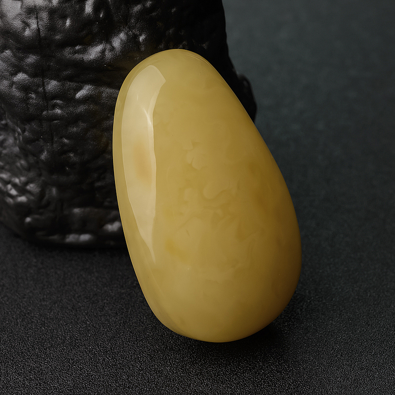 带皮蜜蜡随形吊坠-红掌柜