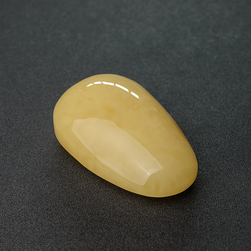 带皮蜜蜡吊坠-红掌柜