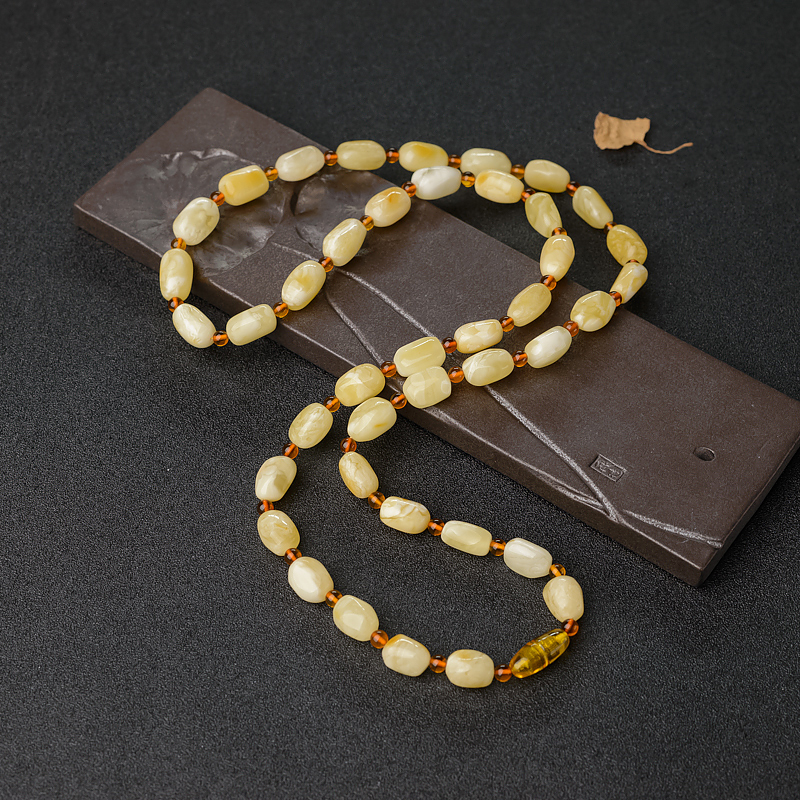 蜜蜡项链-红掌柜