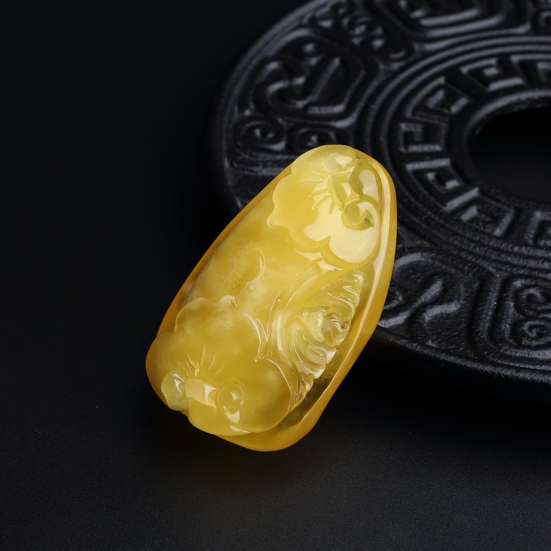 鸡油黄蜜蜡-红掌柜