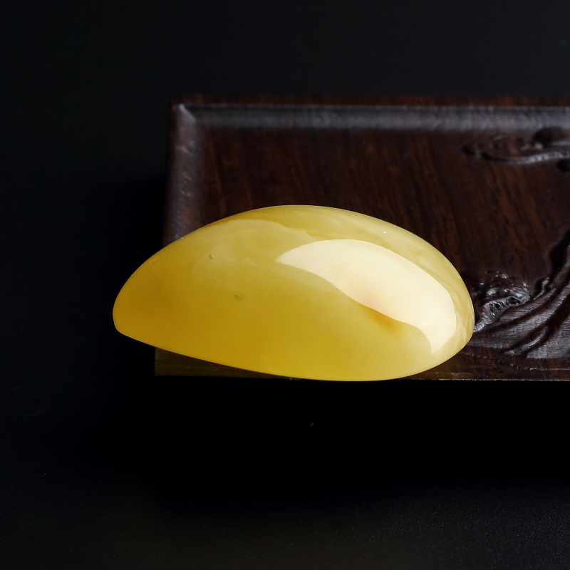 波罗的海天然金包蜜蜜蜡随形吊坠-红掌柜