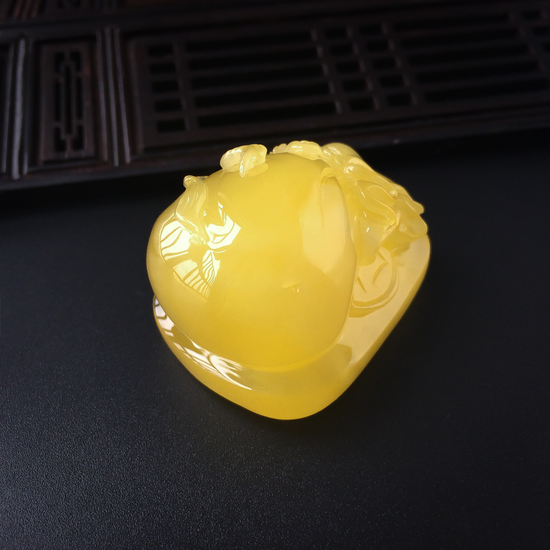 天然蜜蜡-红掌柜