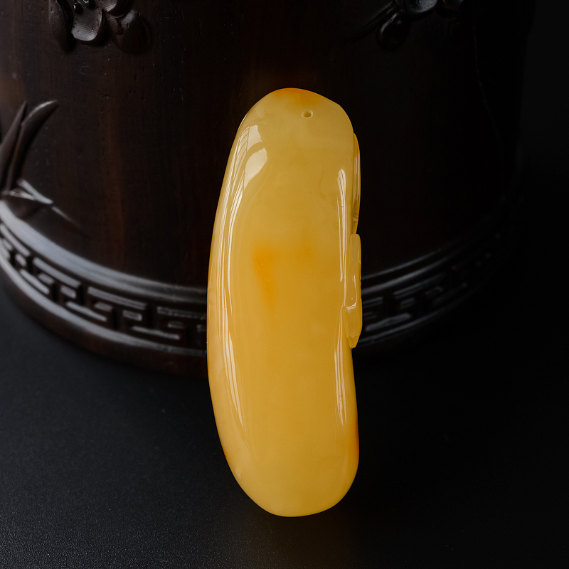 蜜蜡福瓜吊坠-红掌柜