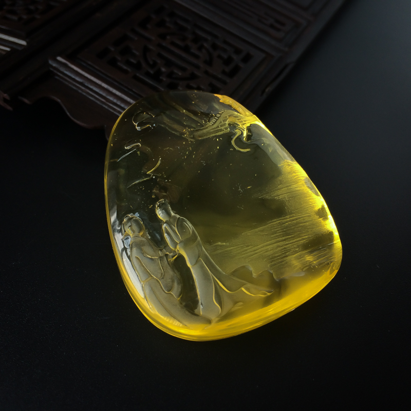 金珀才子佳人-红掌柜