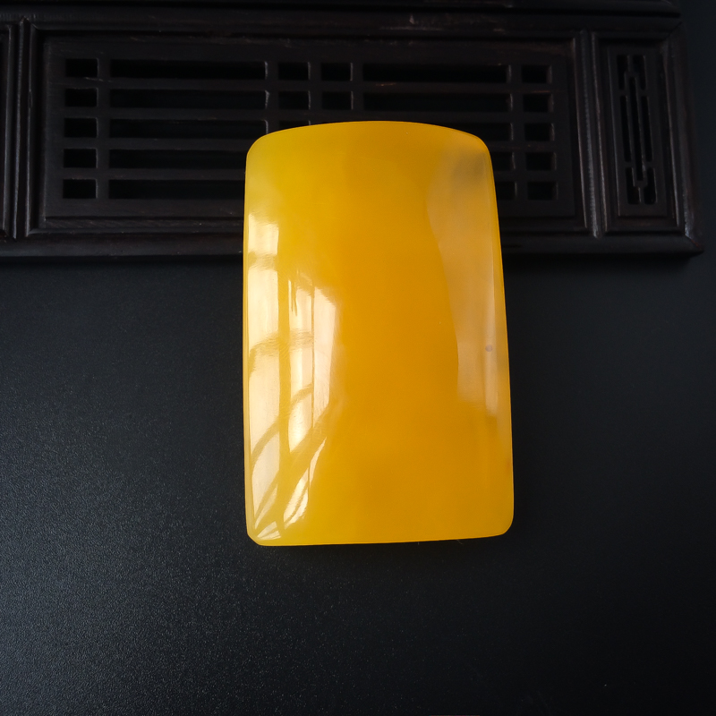 蜜蜡吊坠-红掌柜