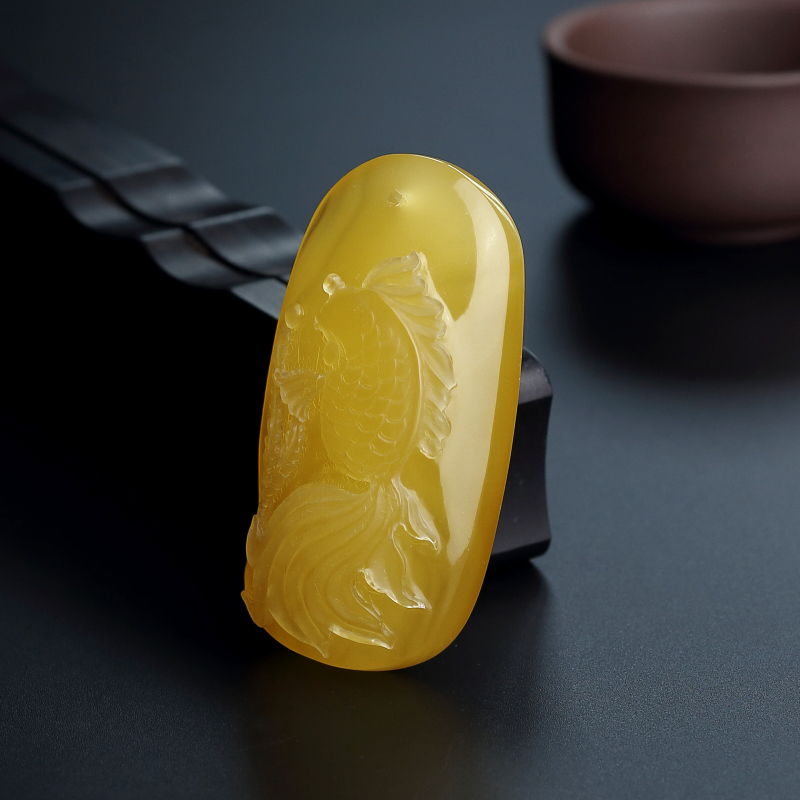 鸡油黄蜜蜡金鱼-红掌柜