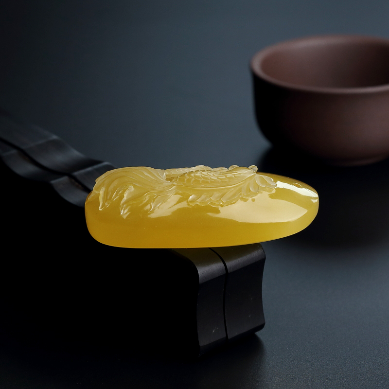 金鱼吊坠-红掌柜