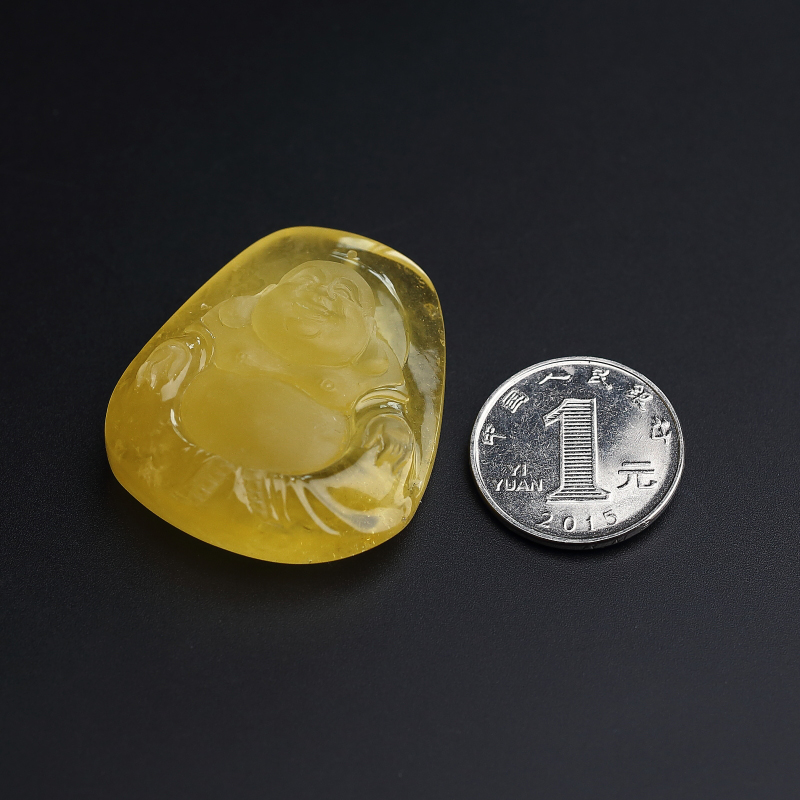 蜜蜡挂件-红掌柜