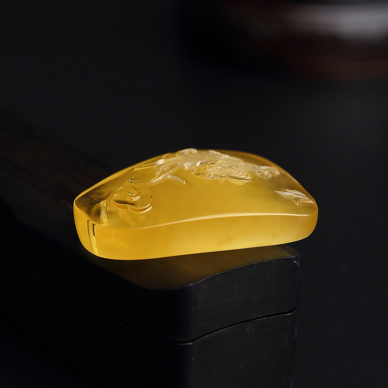 天然蜜蜡-红掌柜