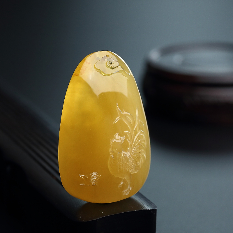 鸡油黄金包蜜鸡-红掌柜