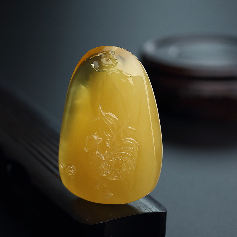 金包蜜鸡吊坠-红掌柜