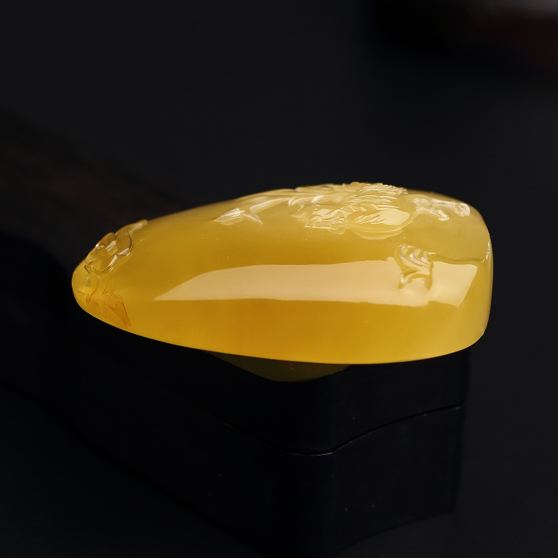 天然蜜蜡-红掌柜