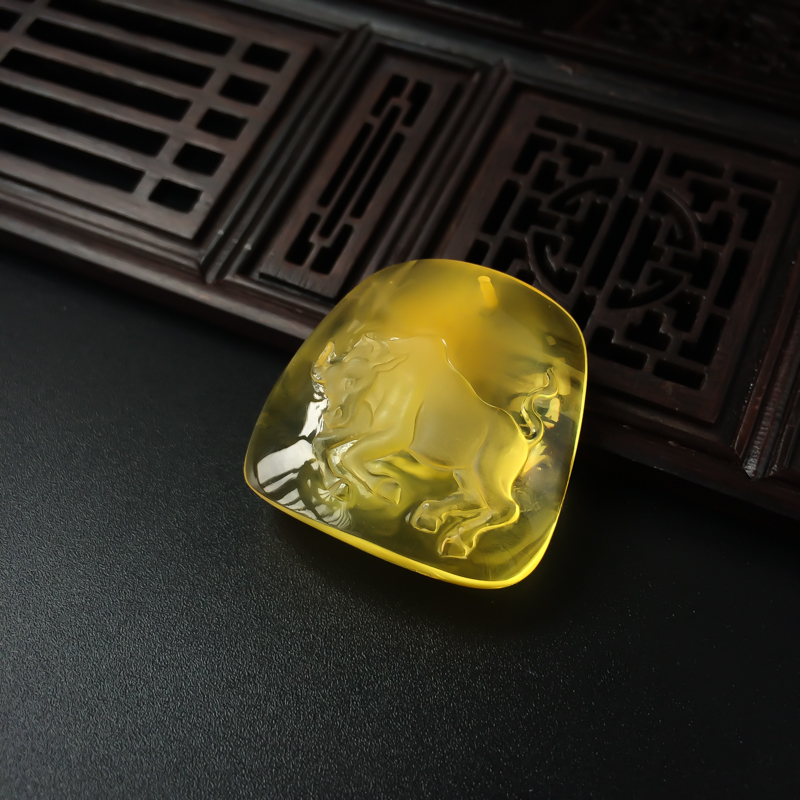 金牛座吊坠-红掌柜