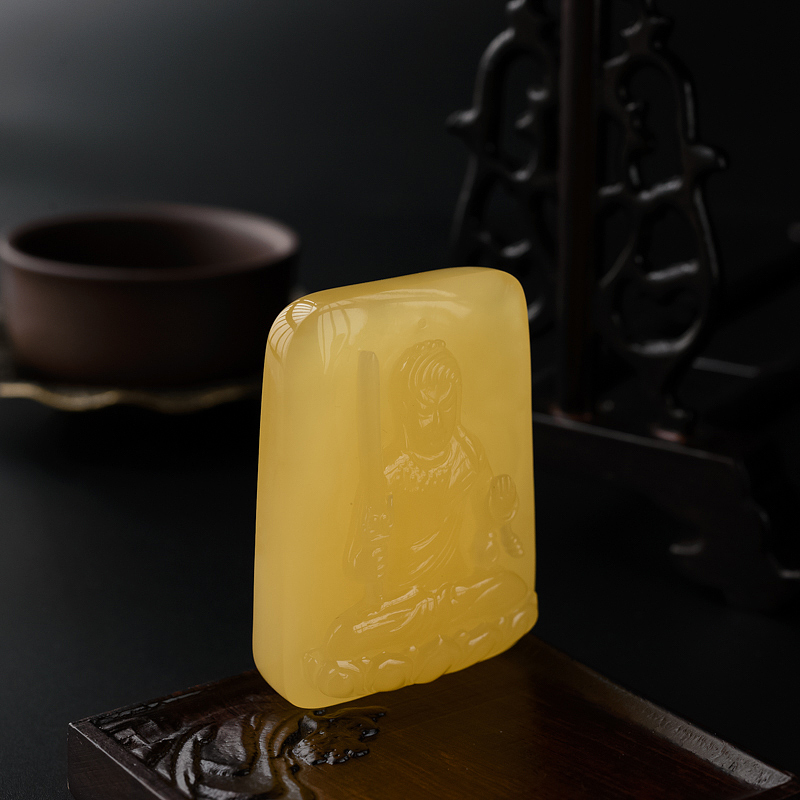 蜜蜡不动冥王-红掌柜