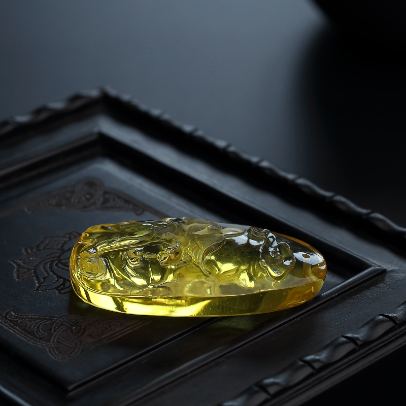 仙鹤吊坠-红掌柜