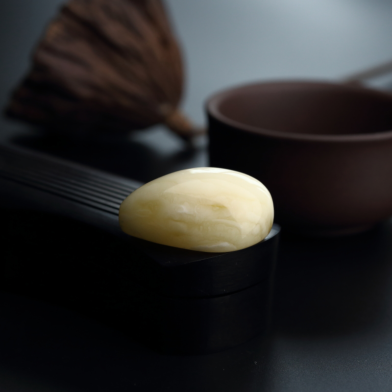 蜜蜡水滴-红掌柜