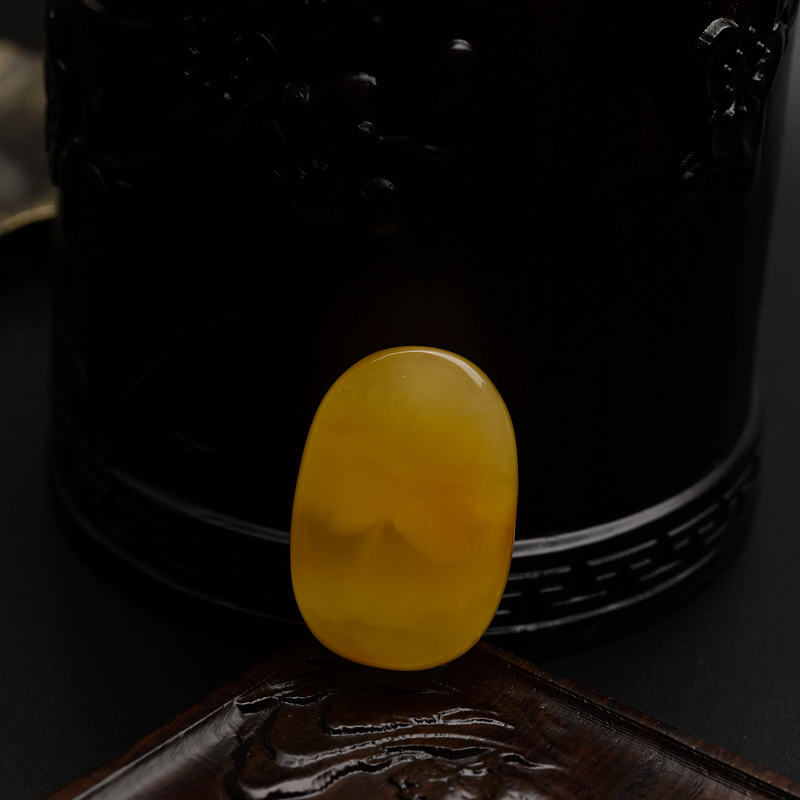 蜜蜡随形吊坠 - 红掌柜