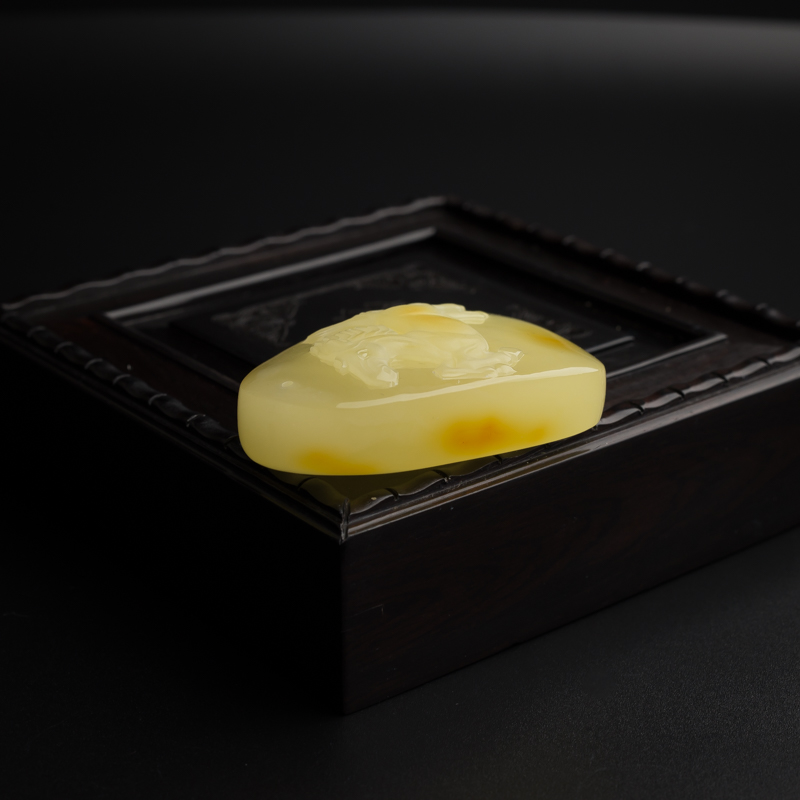 蜜蜡马牌-红掌柜