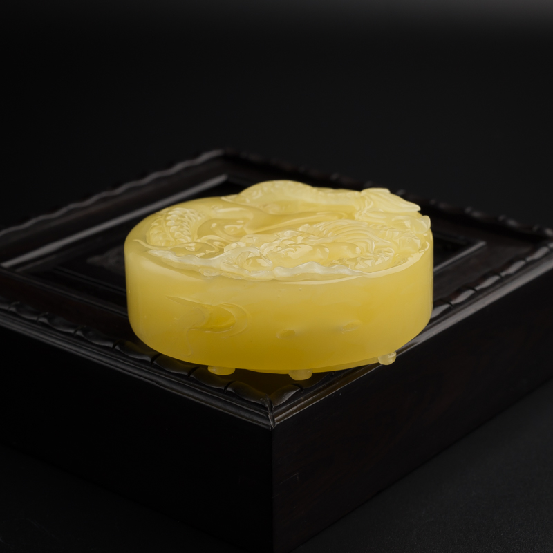 蜜蜡龙凤-红掌柜