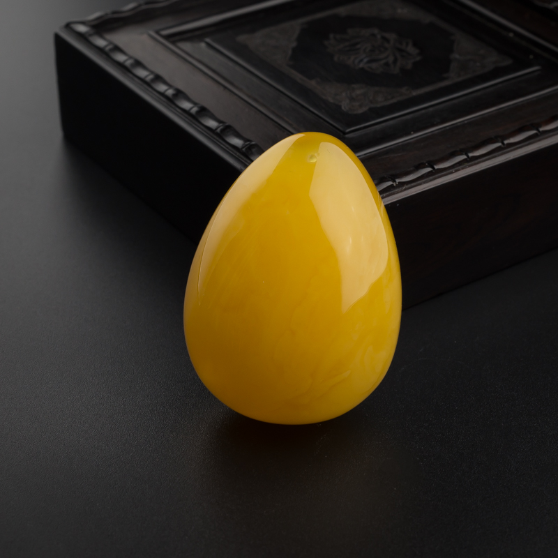 满蜜蜜蜡水滴吊坠-红掌柜