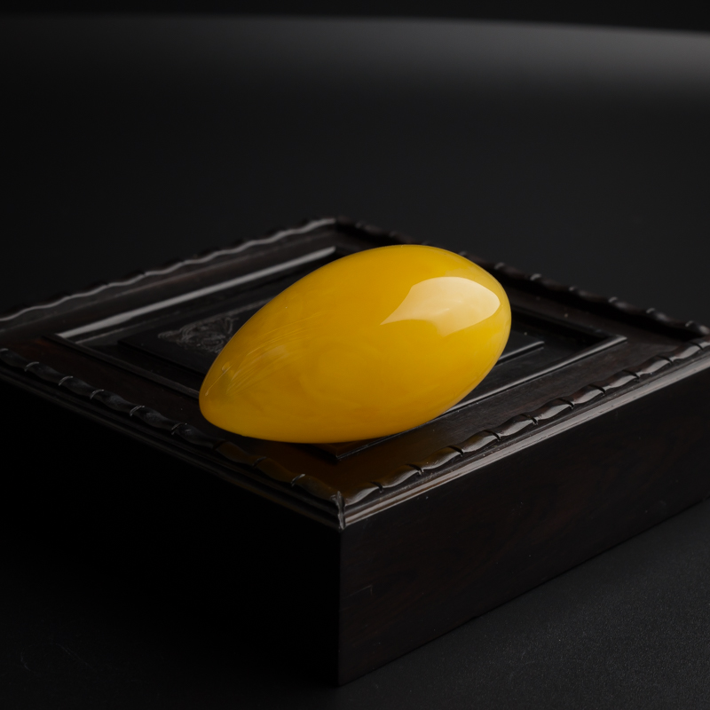 蜜蜡水滴吊坠-红掌柜