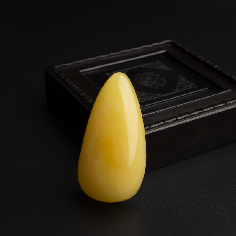 满蜜蜜蜡水滴吊坠-红掌柜