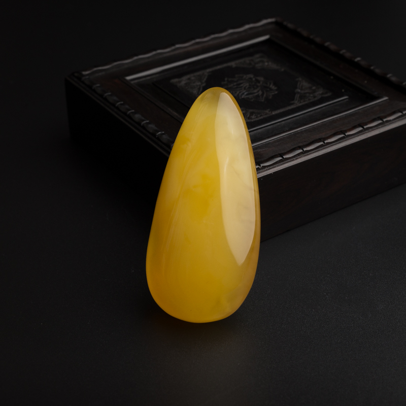 满蜜蜜蜡水滴吊坠-红掌柜