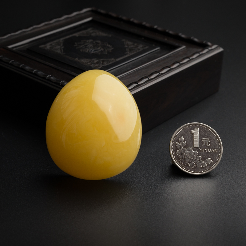 鸡油黄蜜蜡-红掌柜