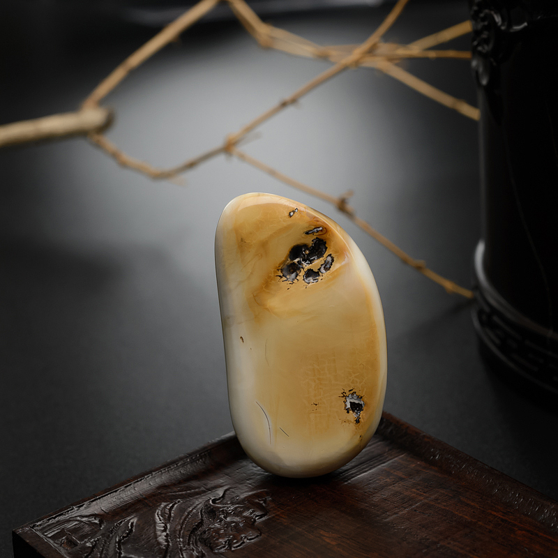 波罗的海白蜜蜜蜡随形吊坠-红掌柜