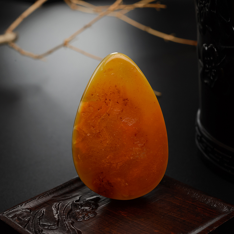 波罗的海天然白花蜜蜜蜡随形吊坠-红掌柜