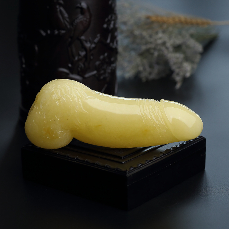 满蜜蜜蜡生命之根摆件-红掌柜