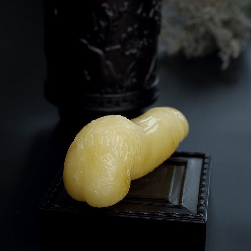 满蜜柠檬黄蜜蜡生命之根-红掌柜