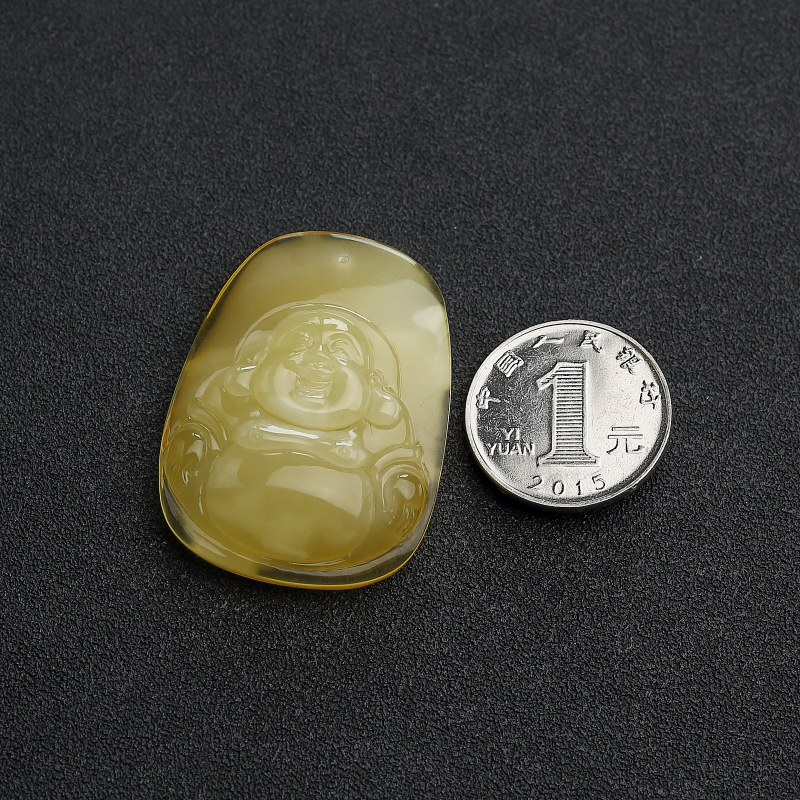 金包蜜蜜蜡吊坠-红掌柜