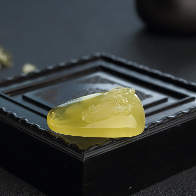 波罗的海蜜蜡吊坠 - 红掌柜