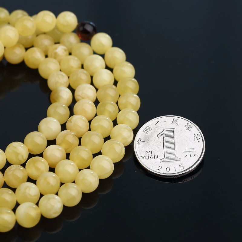 天然蜜蜡手串-红掌柜