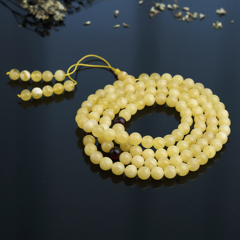 波罗的海天然蜜蜡手串-红掌柜